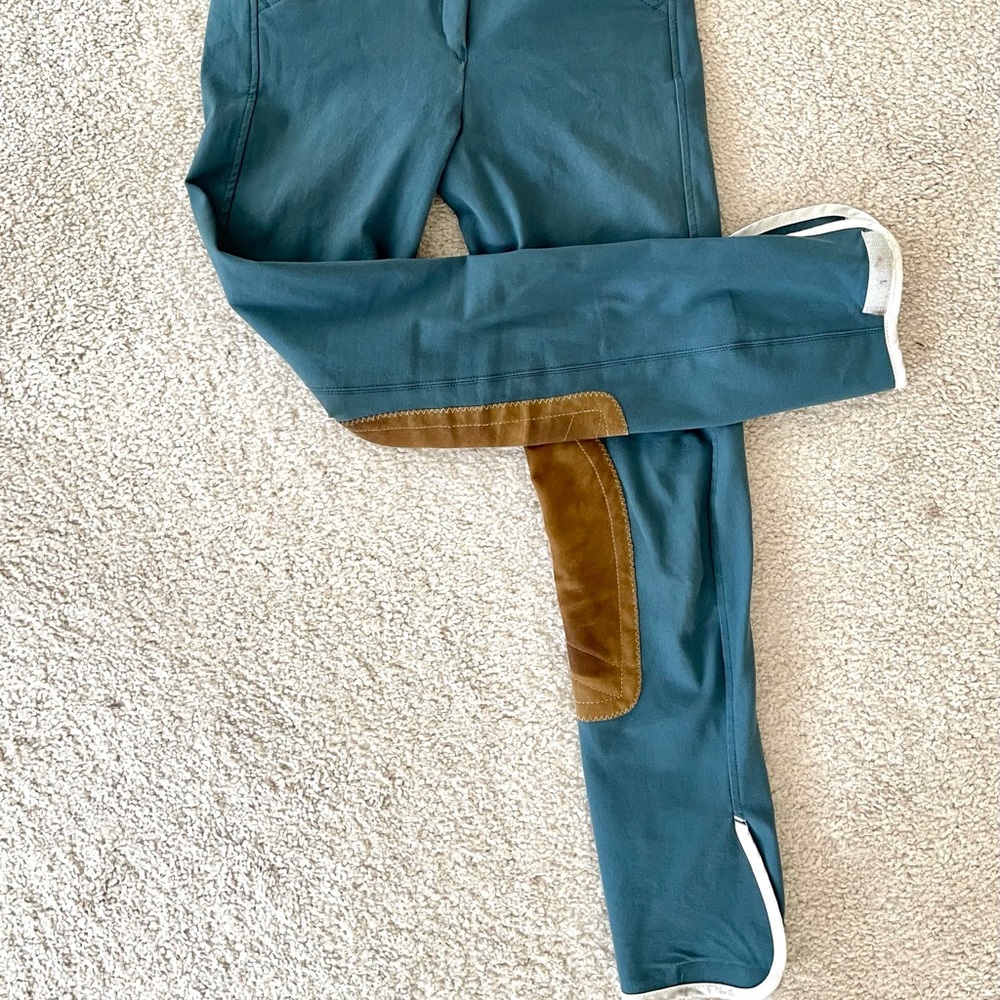 Tailored Sportsman Girls Breeches - Beautiful Teal